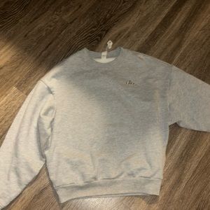 Alo crew neck grey sweatshirt